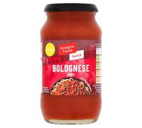 Sixsigma Foods Bolognese Sauce (6 x 440g) - Rich & Savoury Italian Style Sauce with Tomatoes, Herbs & Minced Meat Flavour - Perfect for Pasta, Lasagne, Spaghetti & Cooked Meals (Case of 6)