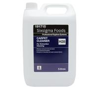 Sixsigma Foods Carpet Cleaner H28 5 Litres - Deep Cleaning Formula for Stains, Dirt & Odours, Safe on All Carpets & Upholstery - Ideal for Home, Office & Commercial Use Fresh Scent