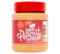Sixsigma Foods Crunchy Peanut Butter (6 x 340g) - Perfect for Toast, Baking, Snacks Nutty, Textured Spread Made with Roasted Peanuts for a Bold, Crunchy Bite (Case of 6)