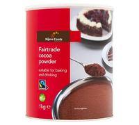 Sixsigma Foods Fairtrade Cocoa Powder 1kg - Rich, Smooth & Intense Flavour for Baking, Hot Drinks & Desserts Ethically Sourced - Ideal for Home, Cafes, Catering & Commercial Use