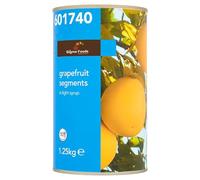 Sixsigma Foods Grapefruit Segments in Light Syrup 1.25kg - Perfect for Desserts, Breakfasts & Salads Juicy, Refreshing & Ready to Serve - Ideal for Restaurants, Catering & Home Use
