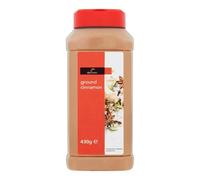 Sixsigma Foods Ground Cinnamon 430g - Premium Quality, Warm & Aromatic Spice for Baking, Desserts, Coffee & Cooking - Ideal For Essential Kitchen Ingredient (Case of 1)