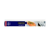 Sixsigma Foods Professional Catering Foil 450mm x 60m + Dispenser Heavy Duty Aluminum Foil for Cooking, Baking, Roasting & Food Storage - Ideal for Home Kitchens & Commercial Catering Use