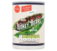 Sixsigma Foods Red Kidney Beans in Water (12 x 400g) - Ready to Use, Protein Rich Legumes for Salads - Preserved in Water for Fresh Taste & Convenient Cooking (Case of 12)