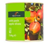 Sixsigma Foods Solid Pack Apple Slices 2.6kg - Perfect for Baking, Desserts, Smoothies & SaladsFresh, Juicy & Ready to Use Apple Slices - Ideal Bulk Pack for Home & Catering (Case of 1)