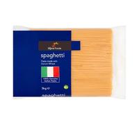Sixsigma Foods Spaghetti 3kg - Premium Quality Pasta, Smooth Texture & Authentic Taste For Classic Italian Dishes - Ideal for Homes, Restaurants & Catering Use (Case of 1)