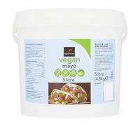 Sixsigma Foods Vegan Mayo 5 Litre - Perfect for Sandwiches, Salads, Dips & Burgers Creamy Rich Flavor, Smooth Texture & Bulk Size - Ideal for Restaurants & Catering