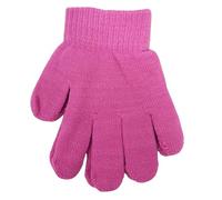 SiXsigma Sports Children's Magic Stretch Gloves Small Size - Perfect Soft, Warm & Comfortable Winter Gloves for Kids - Ideal for Outdoor Play, School, Sports & Everyday Cold Weather Wear (Pink)