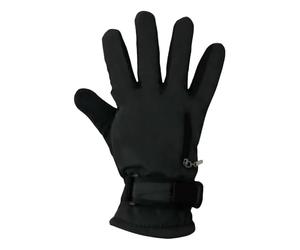 SiXsigma Sports Ladies Sports Activity R40 Advanced Thermal Fully Fleece Insulated Gloves - Warm, Soft, Durable & Comfortable Winter Gloves for Outdoor, Sports, Work & Everyday Use (Black)