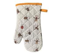 SiXsigma Sports Single Oven Gloves Heat Resistant For Cooking - Quick Dry Oven Mitts Kitchen Gloves For BBQ, Cooking, Grilling & Baking For Women & Men (Bumble Bees)