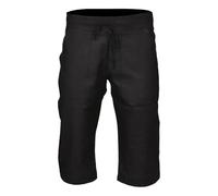 SiXsigma Sports Women's Shorts 3/4 Length Shorts for Women UK - Quick Dry Summer Cotton Pants Short for Gym, Casual, Running & Sports for Women (Black, 12)