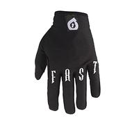 SixSixOne Comp Full Finger Cycling Gloves Black Bike Ride Comfort Cycle Mens