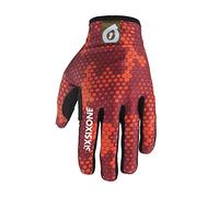 SixSixOne Comp Full Finger Cycling Gloves - Orange L