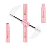 Sixstarhair 2 in 1 Eyelash Glue Bond and Seal for Individual Cluster DIY Extensions - Super Strong Hold Adhesive in White Clear