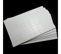 Sixstore 320 Strong Double Sided Foam Adhesive Sticky Pads Squares Rectangles Arts Crafts For Home Office Walls, Car Dashboard, Hanging Signs, Posters, Photos, Doorbell