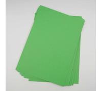 Sixstore A4 Coloured Paper, Card 50 Sheets Assorted Colours, Real 200GSM, Crafting and Decoratin, Art Paper (297 x 210mm) (Green)