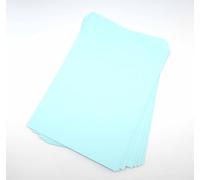 Sixstore A4 Coloured Paper Card 50 Sheets Assorted Colours, Real 200GSM, Crafting and Decoratin, Art Paper (297 x 210mm) (Baby Blue)