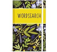 Sixstore A6 Pocket Travel Size Word Search Puzzle Book, Floral