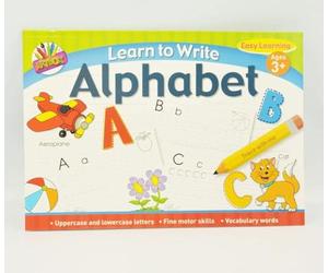 Sixstore Alphabet and Lines Tracing Book, Letter Tracing Workbook for Kids, Learn to Write, Handwriting Practice for Preschool A-B-C Learn to Trace & Write Letters Workbook for Kids Ages 3+