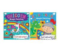 Sixstore Magic Paint with Water Books, Set of 2 (Unicorn & Knight)