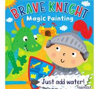 Sixstore Magic Painting Book | Children's No Mess Colouring - Just Add Water, Brave Knight