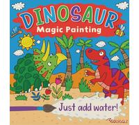 Sixstore Magic Painting Book | Children's No Mess Colouring - Just Add Water, Dinosaur