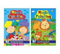 Sixstore Magic Painting Book | No Mess Colouring - Just Add Water | 2 Books