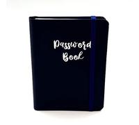 Sixstore Password Book A-Z Tabbed Notebook for Internet Login Information' Small Pocket Size Password Keeper Journal Notebook for Computer, Website, Navy