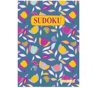 Sixstore Pocket Floral Sudoku Challenge Books - 110 Puzzles per Book Blue
