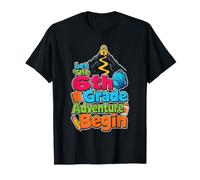 Sixth 6th Grade Let The Adventure Begin First Day T-Shirt