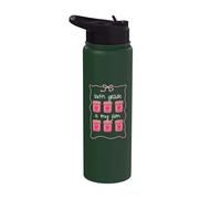 Sixth Grade is My Jam Back to School Teacher Teaching Stainless Steel Insulated Water Bottle
