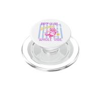 Sixth Grade Raccoon Back To School Student Fun PopSockets PopGrip for MagSafe