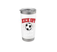 Sixth Grade Soccer Kick Off Back to School Student 6th Class Stainless Steel Insulated Tumbler