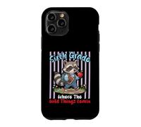 Sixth Grade Where The Wild Things Learn Raccoon Student Case for iPhone 11 Pro