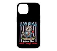 Sixth Grade Where The Wild Things Learn Raccoon Student Case for iPhone 14