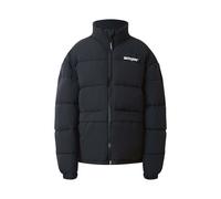 Sixth June's Puffer with Large Printed Logo Black S