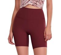 Sixth Pandas Shapewear, Shorts For Women Butt Lifting Body Shaper Shorts High Waisted Seamless Girdles Under Dress (Bright red,M)