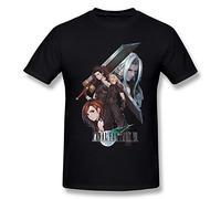 Sixtion Men's Final Fantasy 7 Gifts &ampMerchandise Black T shirt by Maven X-Large