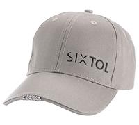 SIXTOL B-Cap Baseball Cap with LED Light 25 lm | Charging via USB | Universal Size, Grey