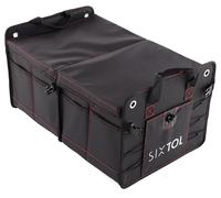 SIXTOL CAR COMPACT 14 PRO | Foldable Car Trunk Organizer with Lid | 14 Compartments, Adjustable Storage Box, Waterproof Polyester