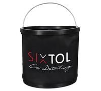 SIXTOL CAR DETAILING BUCKET 1 | Foldable Water Bucket | 9L Capacity | Portable | Durable | Space-Saving