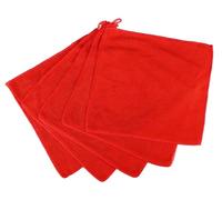 SIXTOL CAR DETAILING WASH TOWEL SET 5 | Microfiber Cloths 25x25cm 450g/m² | Car Cleaning Towels 5pcs
