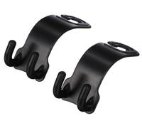 SIXTOL CAR Hook 1 | 2 Pieces Car Storage Hooks | Car Plastic Hooks | Back Seat Headrest Hook | Storage Hook | Car Seat Back Seat Hook | Headrest Hanger | Handbag Holder Bag Hook