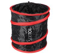 SIXTOL CAR TRASH 2 | Foldable Car Trash Bin 15L | Vehicle Garbage Organizer | Hook & Loop Base