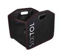 SIXTOL Compact 1 Foldable Car Boot Organiser with 1 Compartment, Black
