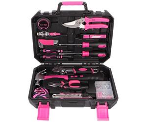SIXTOL Home Pink 88 Piece Tool Set in a Tool Box