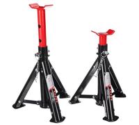 SIXTOL MECHANIC CAR STAND 2T | Folding Car Jack Stand | Adjustable Height | Heavy-Duty Steel | 2 Pcs