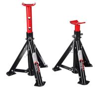SIXTOL MECHANIC CAR STAND 3T | Folding Car Jack Stands | 2 Pcs | 3-Ton Capacity | Adjustable Height | Compatible with Most Vehicles