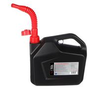 SIXTOL Mechanical Fuel Canister, 10 L, Plastic Canister for Fuels, UN Certified, Flexible Spout, Petrol Can, Reserve Canister
