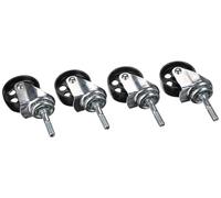 SIXTOL SX Transmission Jack 0.5T | Replacement Wheel Set for Transmission Jack | Pack of 4